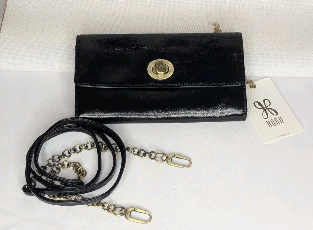 Hobo Mila Wallet Crossbody - Black, NWT